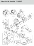 Stihl FS 94 RC-E ErgoStart Easy2Start Loop Handle Brushcutters Spare Parts